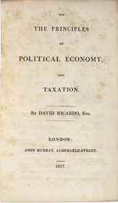 Реферат: Английская классическая политическая экономия А.Смита, Д. Рикардо
